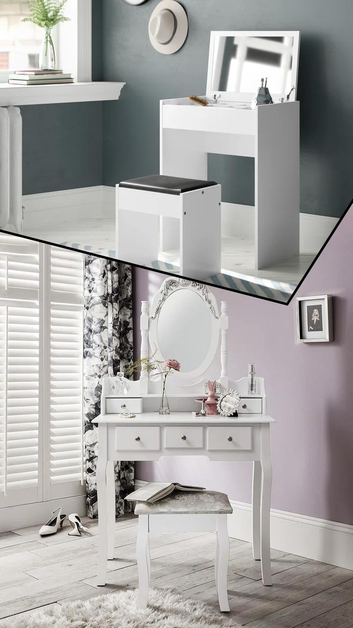 Explore 103 Dressing Table and Sets Online at CFS Price range between  £94.12 - £3113.76